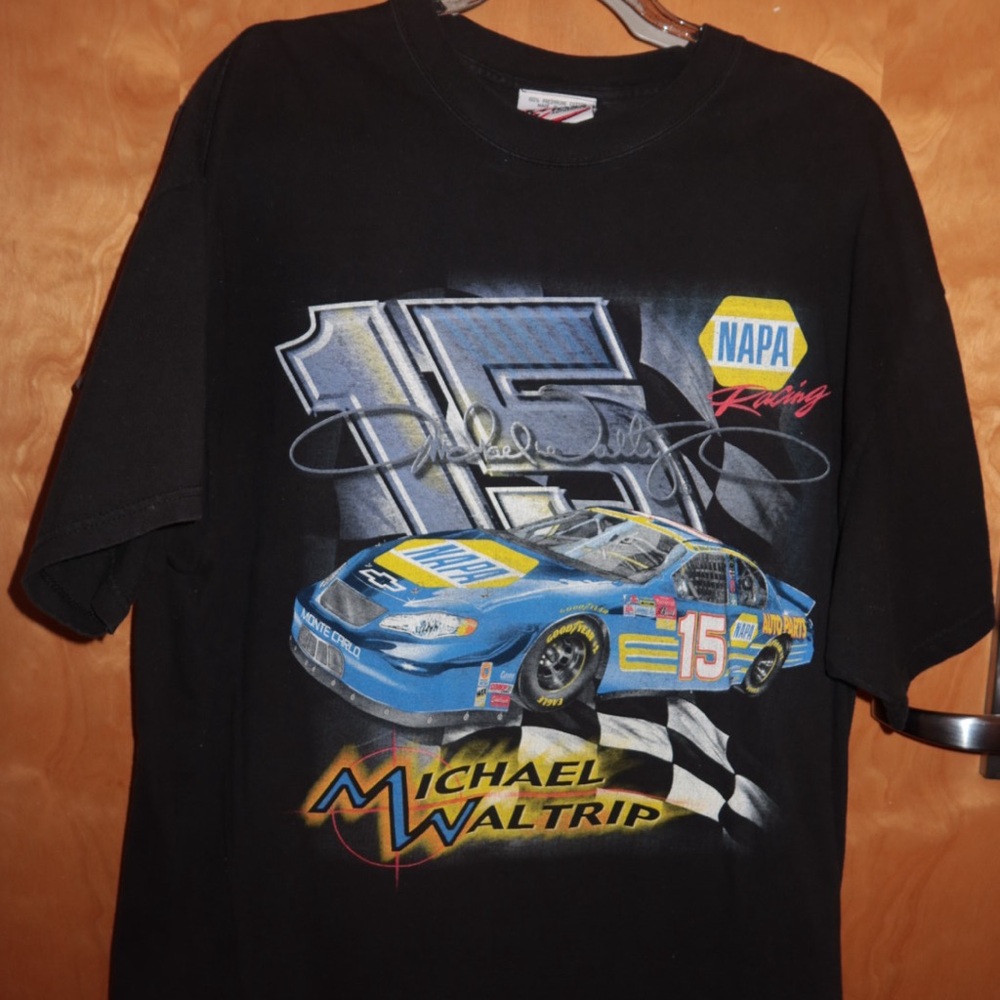 Vintage NAPA Racing Black Graphic Tee